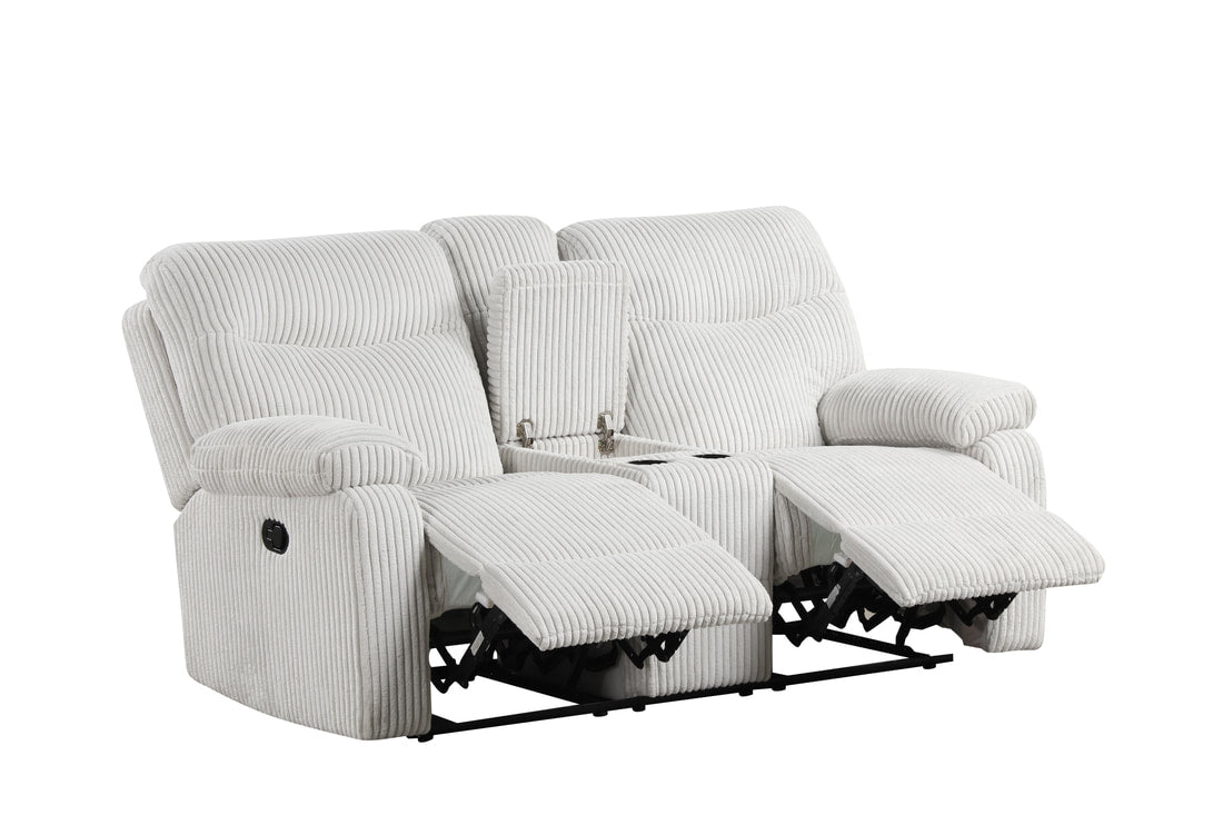 BRAVO - Beige 3pc Reclining Set (HH)