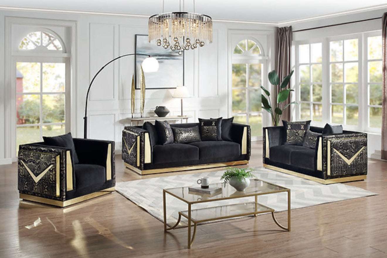 Monaco (Black/Gold) (NE)