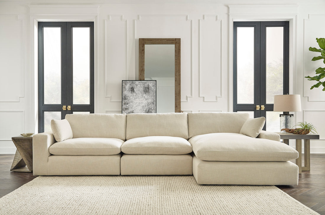 Linen 3PC Sectional (HH)