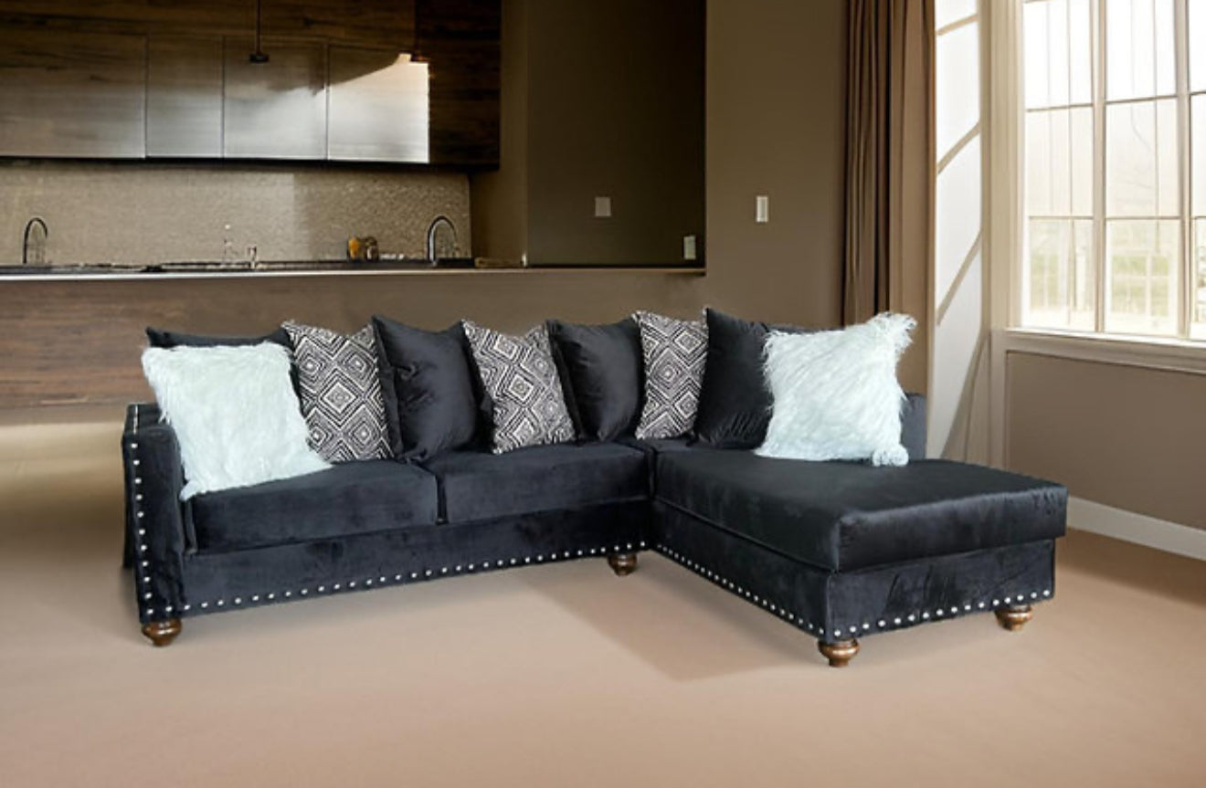Black Sectional (NE)