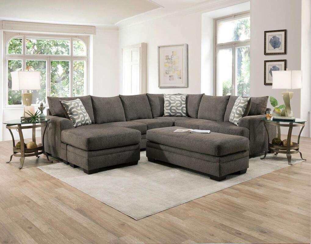 Behold 1310 Charcoal Sectional (HH)