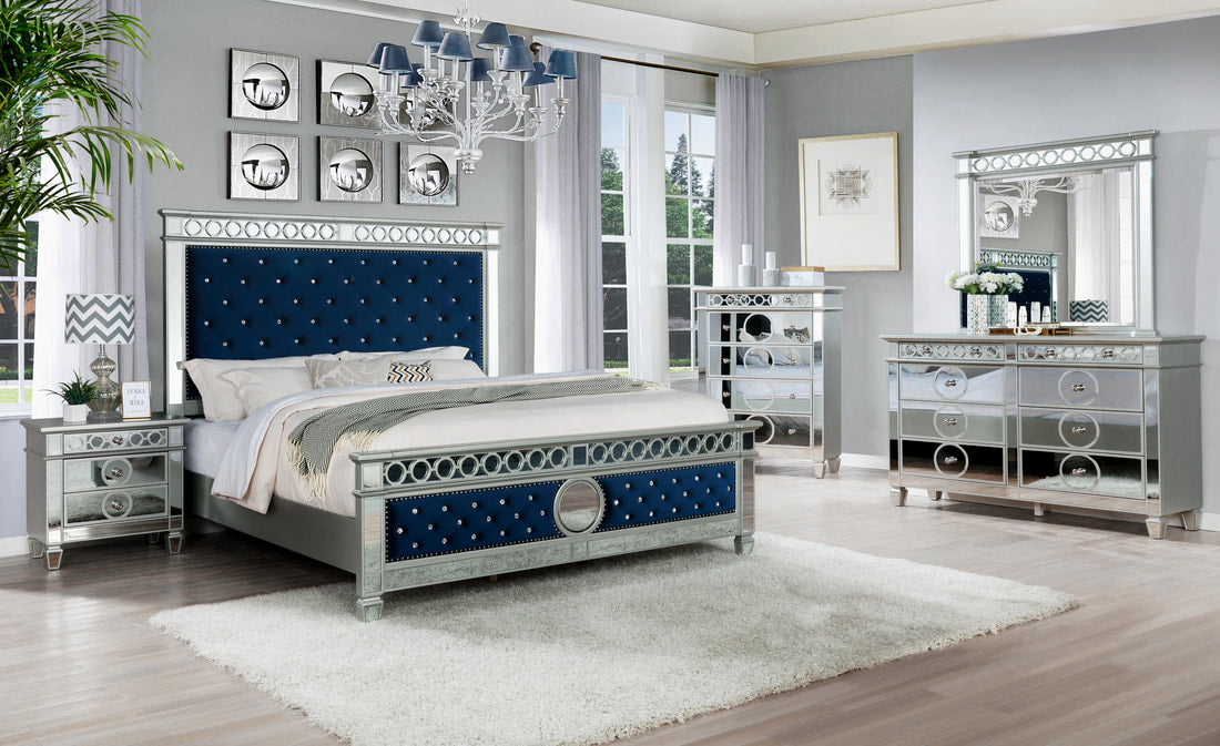B5000 - 4pc or 5pc Bedroom Set - Queen, King (HH)