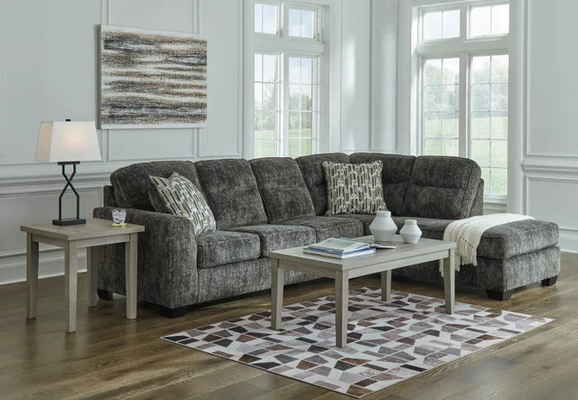 Ashley Gunmetal Sectional