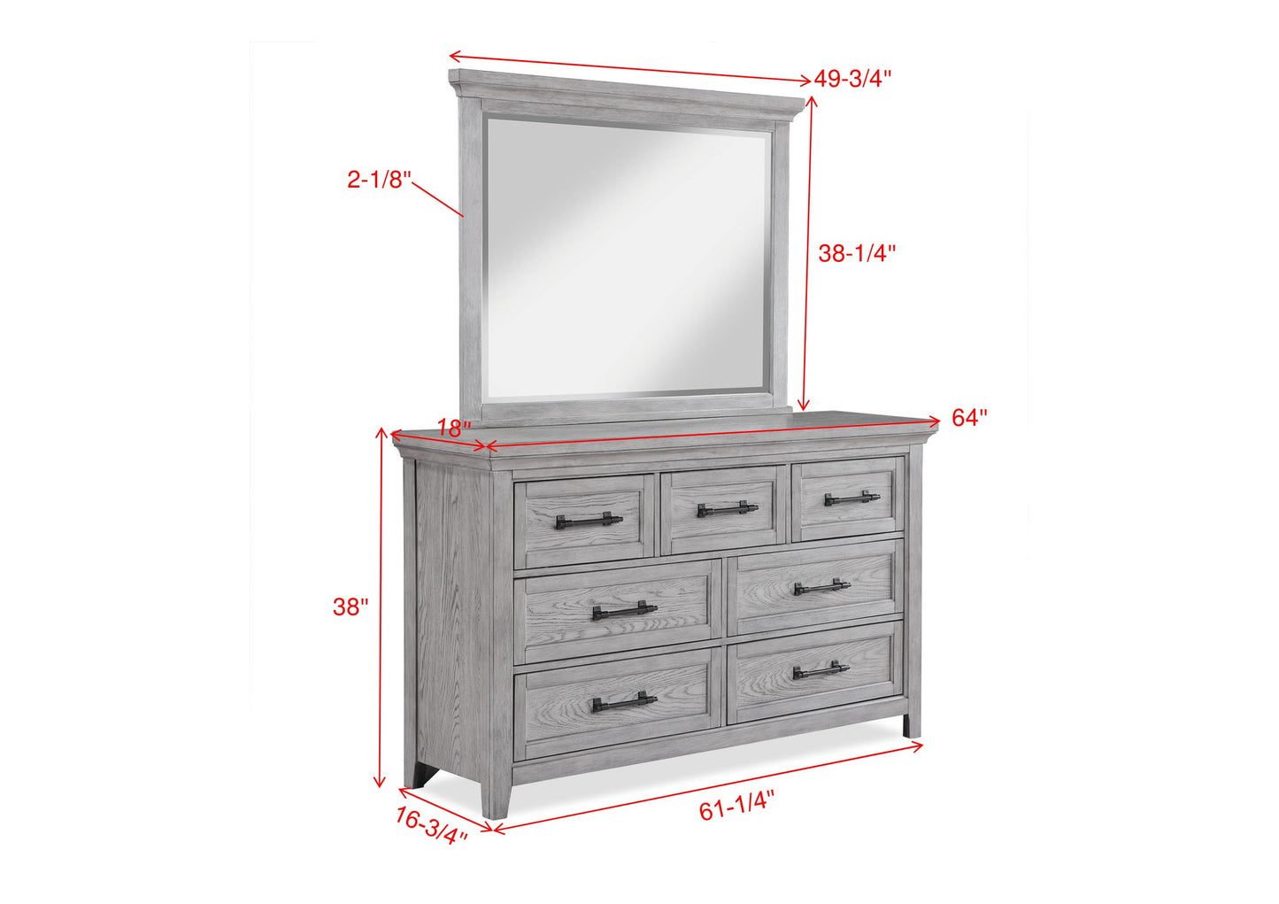 BECKETT BEDROOM GROUP (CM)