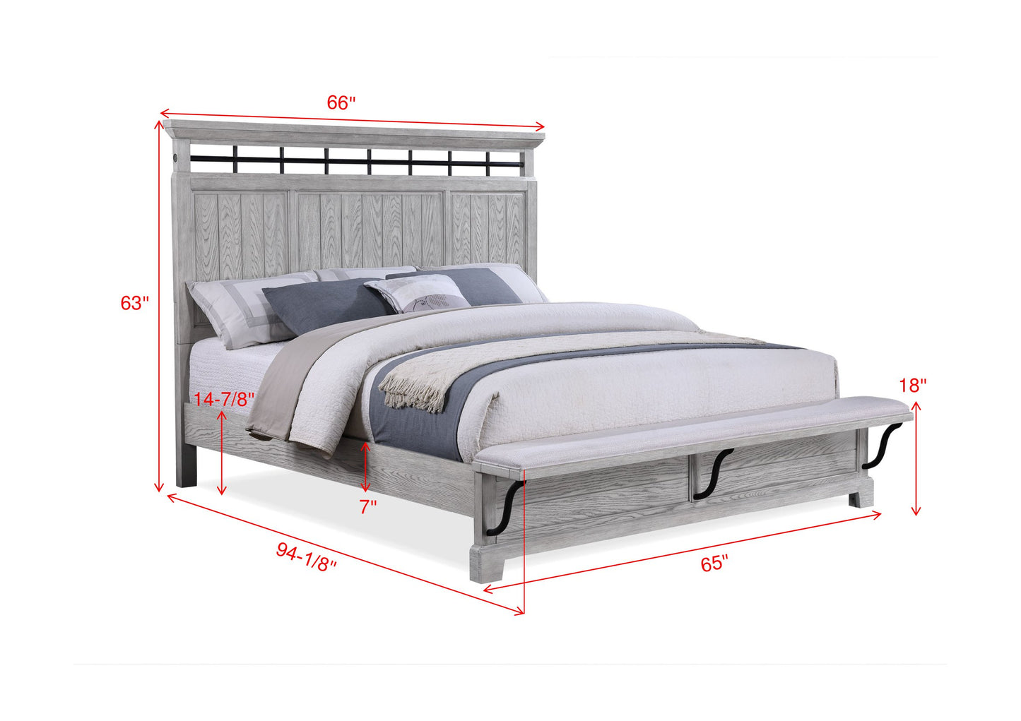 BECKETT BEDROOM GROUP (CM)