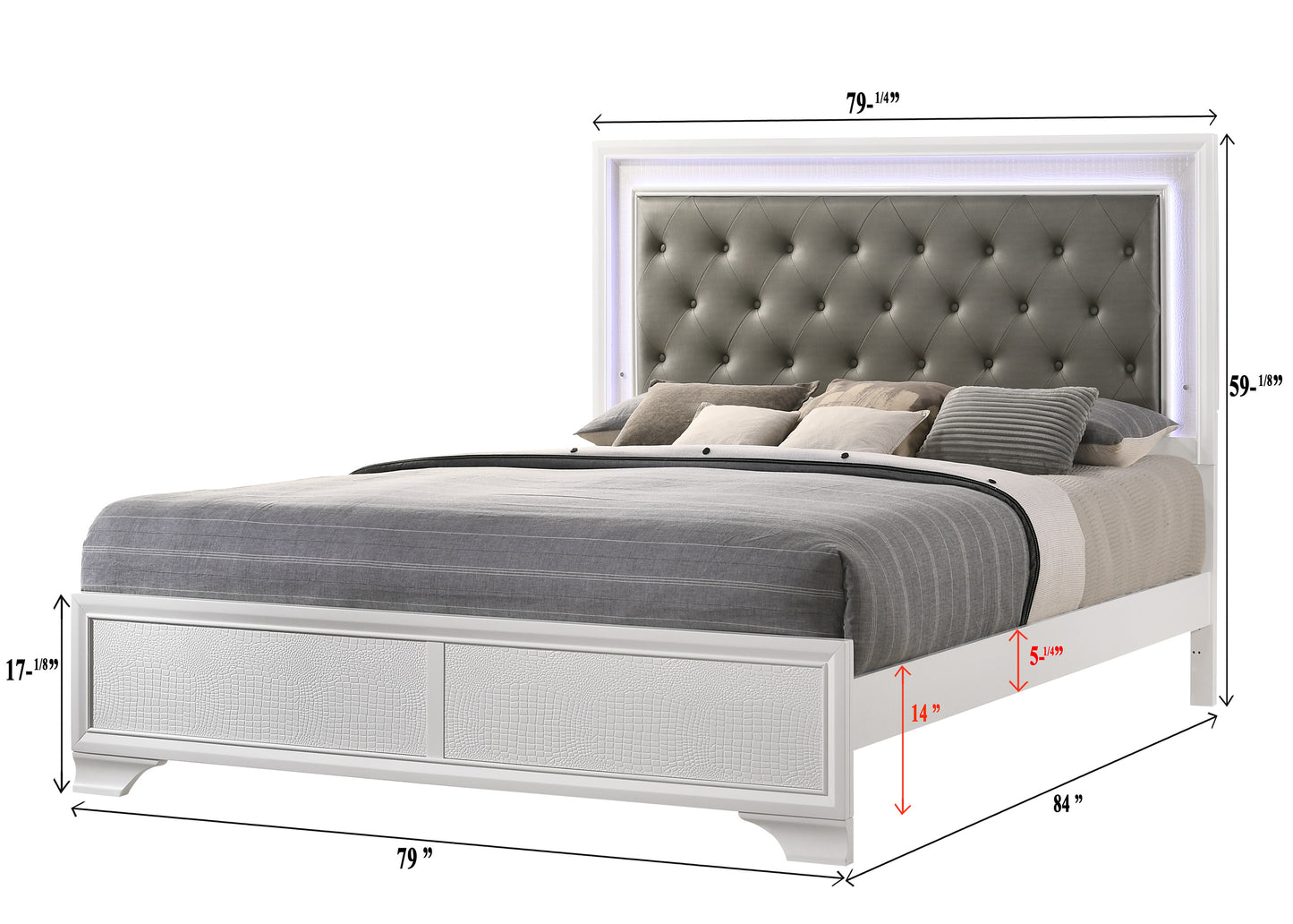 LYSSA BEDROOM GROUP (CM)