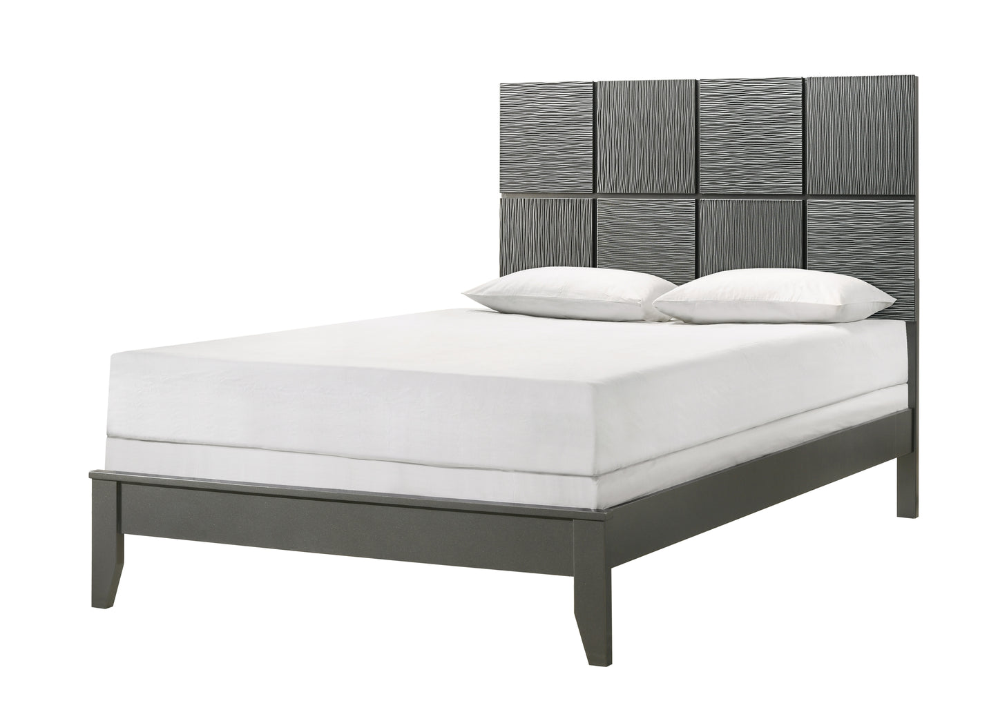 DENKER GUNMETAL BEDROOM GROUP (CM)