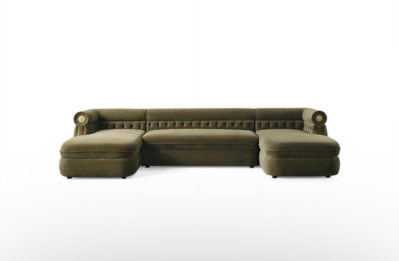 Brooklyn Sectional (Green) (NE)