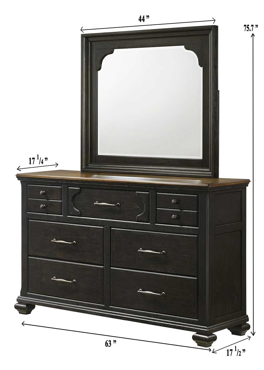 HAMILTON BEDROOM FREE CHEST (CM)