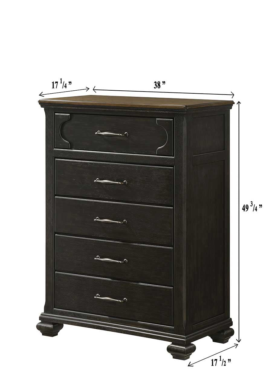 HAMILTON BEDROOM FREE CHEST (CM)