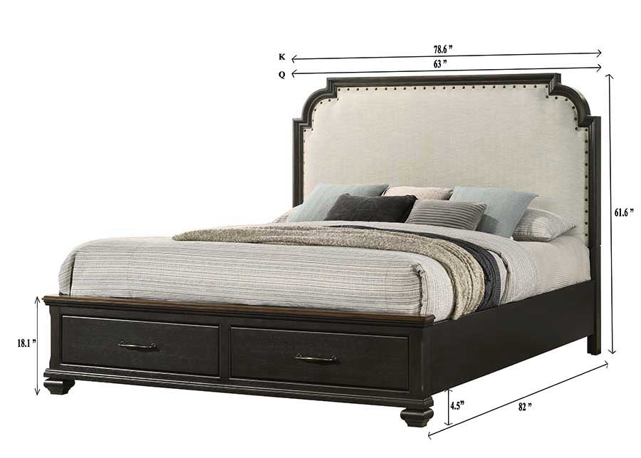 HAMILTON BEDROOM FREE CHEST (CM)
