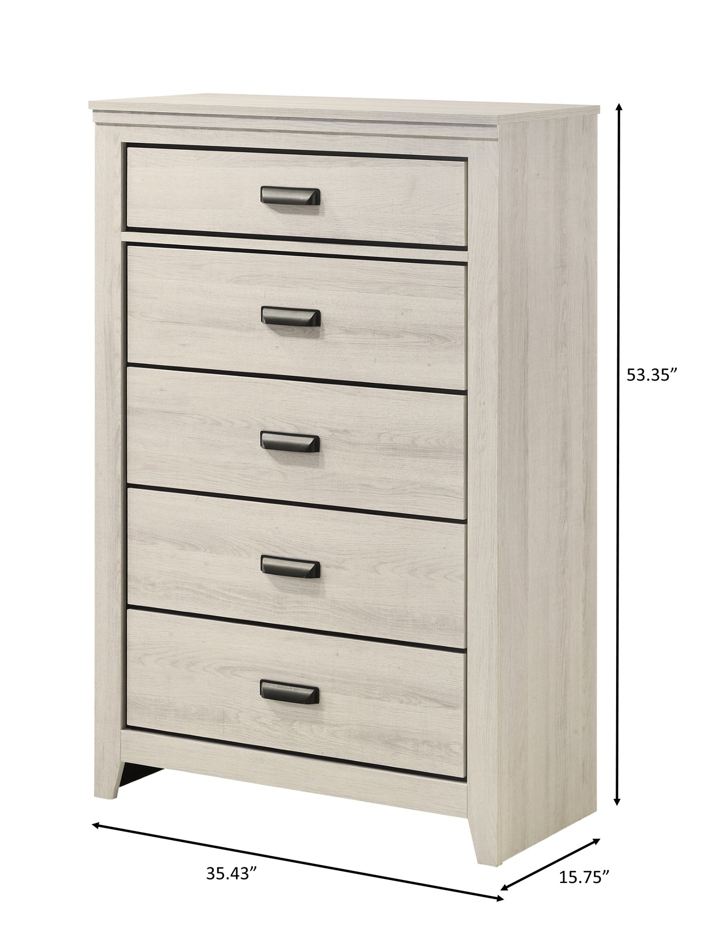 CARTER BEDROOM GROUP (WHITE) (CM)