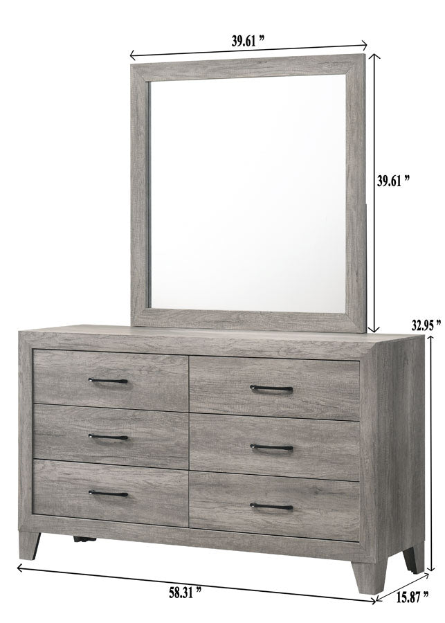 HOPKINS DRIFTWOOD BEDROOM GROUP (CM)