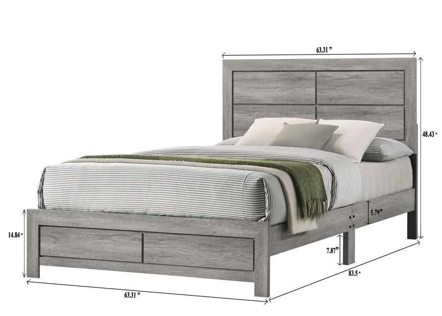 HOPKINS DRIFTWOOD BEDROOM GROUP (CM)