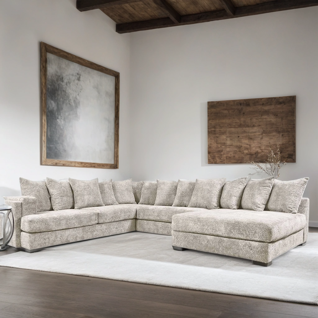 Sand - Oversized Sectional (HH)