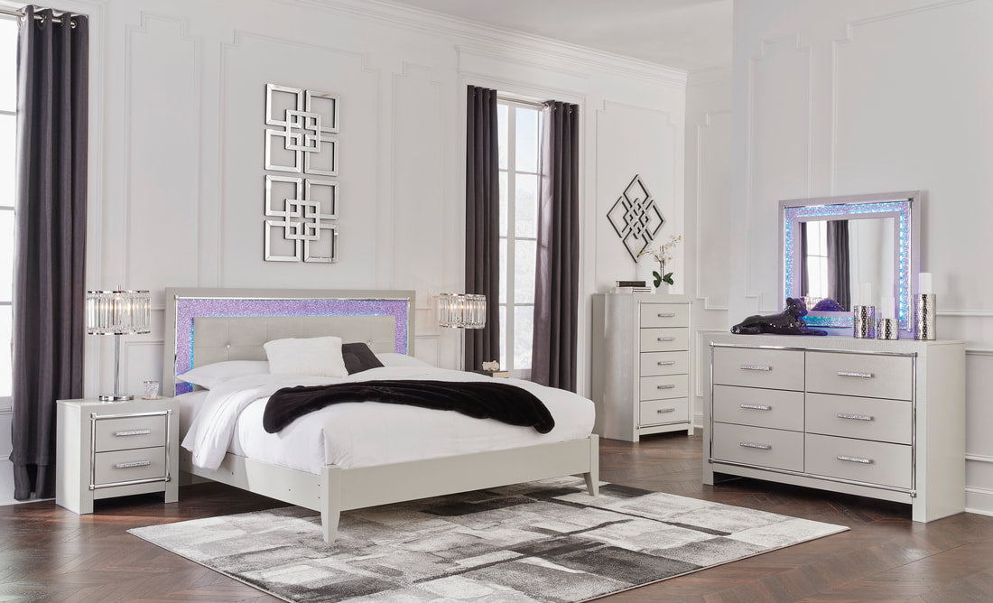 Ashley B2114 - 4pc or 5pc Bedroom Set - Queen, King (HH)
