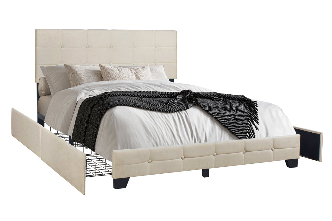 HH995 Platform Bed - Full, Queen, King (HH)