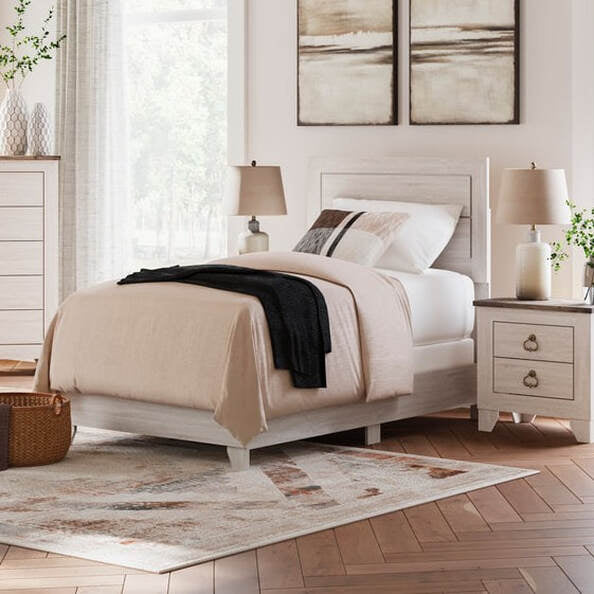 Ashley B4804 - Bed Frame - Twin, King (HH)