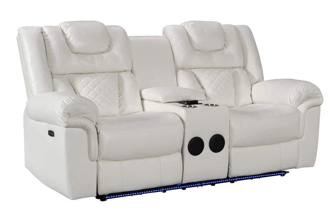 Alexa White - 3PC Power Reclining Set (HH)
