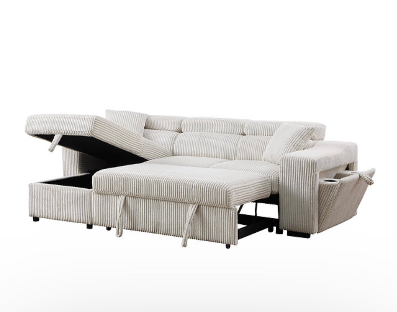 Bonaterra Beige Reversible Sectional (NE)