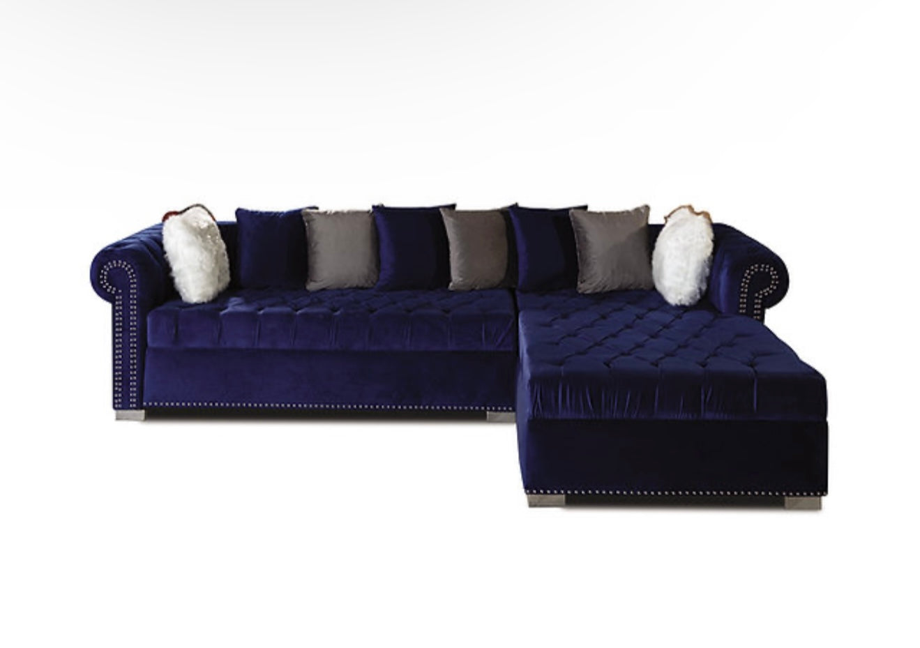 Milan Sectional (Blue) (NE)