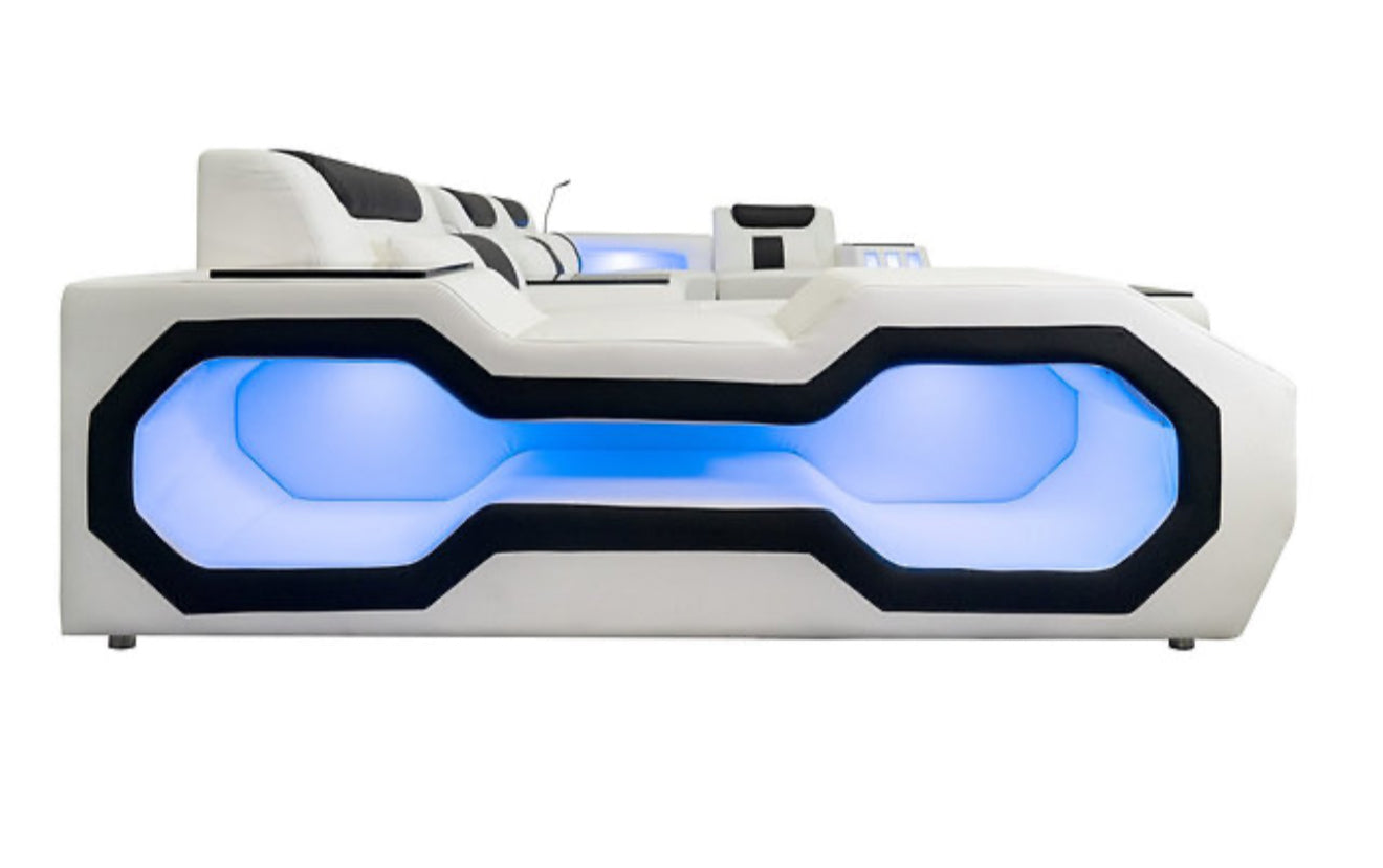 Matrix Sectional (White) (NE)