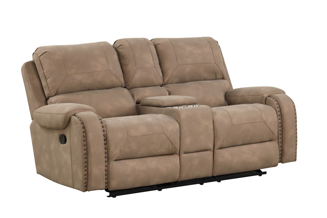 Titan1001-Latte OVERSIZED 3pc Reclining Set (HH)