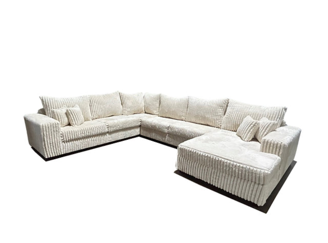 Texan 4pcs Sectional (Ivory) (NE)