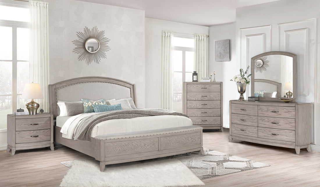 B8000 - 4pc or 5pc Bedroom Set - Queen, King (HH)