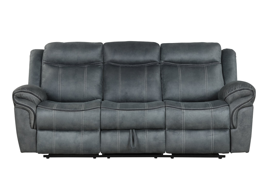 Andres Grey - 3pc Reclining Living Room Set (HH)
