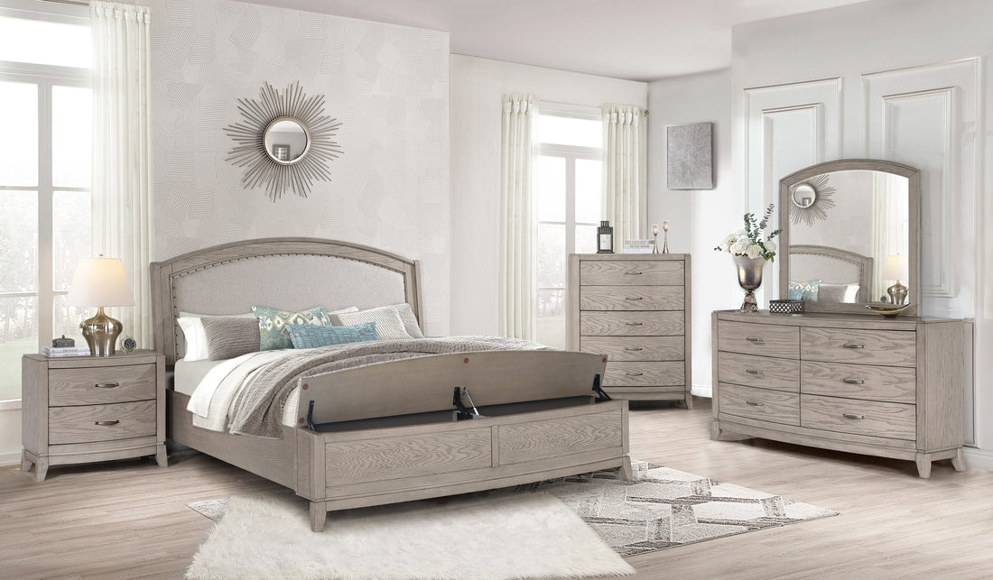 B8000 - 4pc or 5pc Bedroom Set - Queen, King (HH)