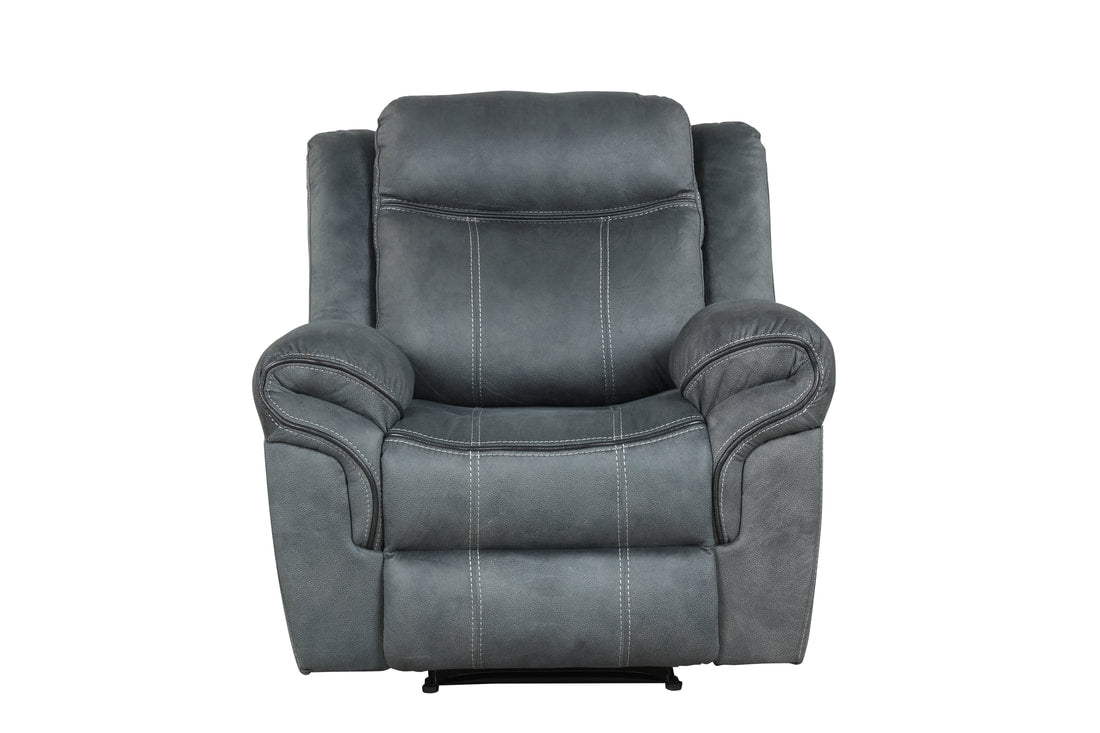 Andres Grey - 3pc Reclining Living Room Set (HH)