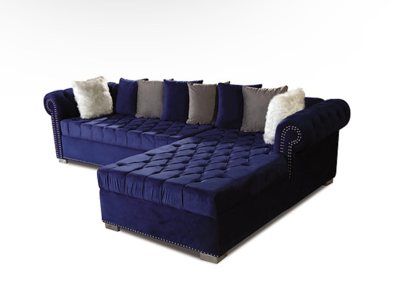 Milan Sectional (Blue) (NE)