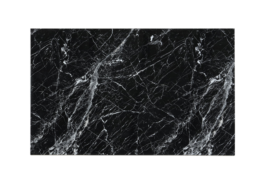 Onyx - (FAUX MARBLE) Dining Table + 6 Chair Set (HH)
