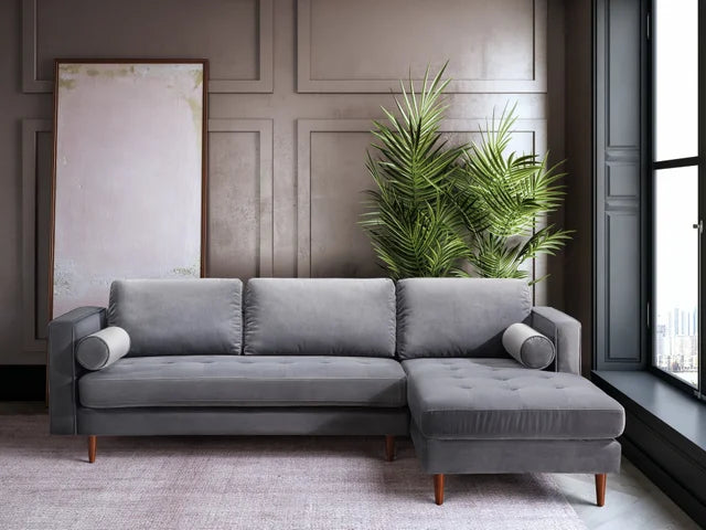 Roxy Grey Sectional (HH)