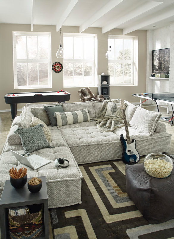 Happy Beige - Modular Accent Chair (HH)