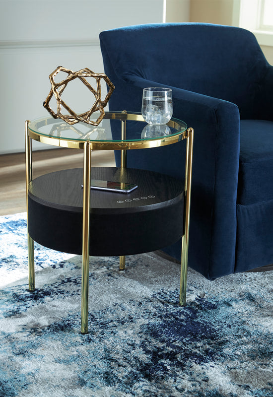 A4000669 - Accent Table (Speaker/Charging Pad) (HH)