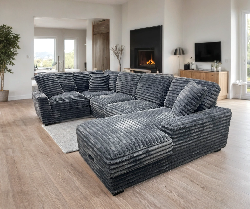 ALISSON GRAY Sectional (HH)