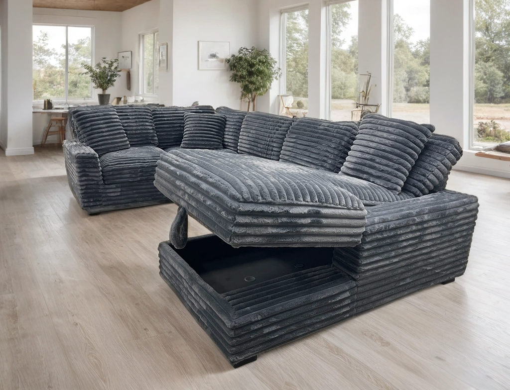 ALISSON GRAY Sectional (HH)