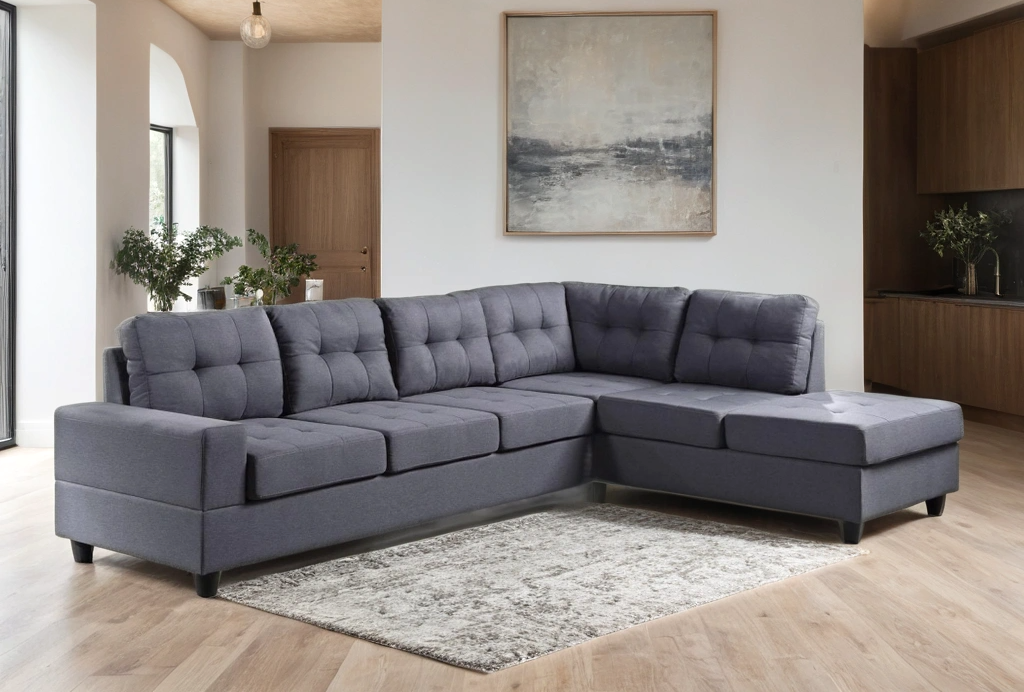 James Grey Reversible Sectional (HH)