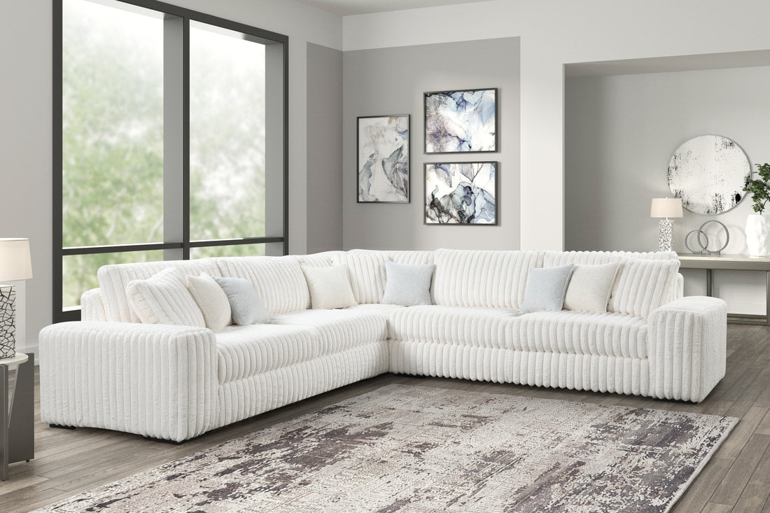 MARSHMALLOW Beige OVERSIZED Sectional (HH)