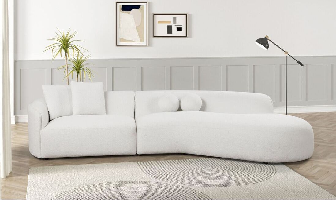 MIA Beige Sectional (HH)