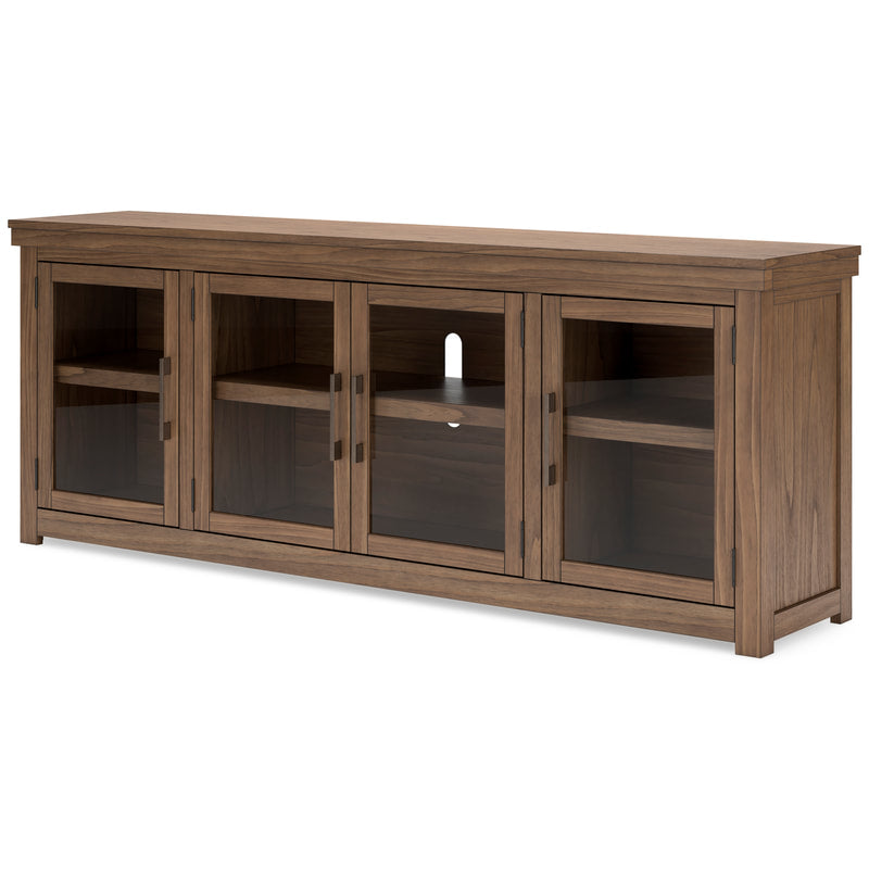 W738-78 TV Stand 85"L (Brown) (HH)