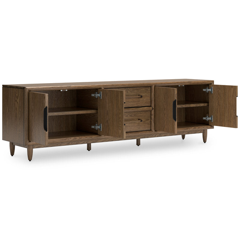 W769-68 TV Stand 85"L (Brown) (HH)