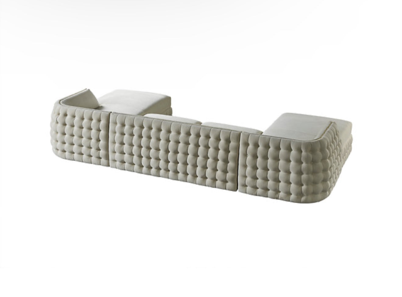 Sicilya Sectional (Off White) (NE)