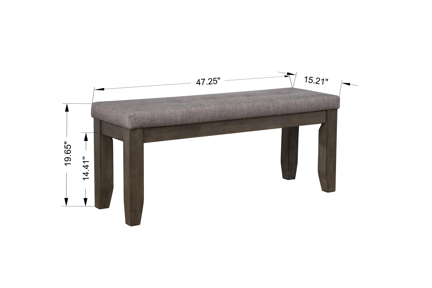 BARDSTOWN COUNTER HEIGHT DINING GREY (CM)