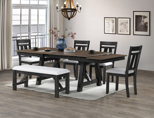 MARIBELLE WHEAT CHARCOAL DINING (CM)