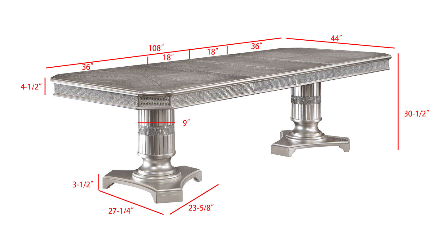 KLINA LEG TABLE DINING GROUP (CM)