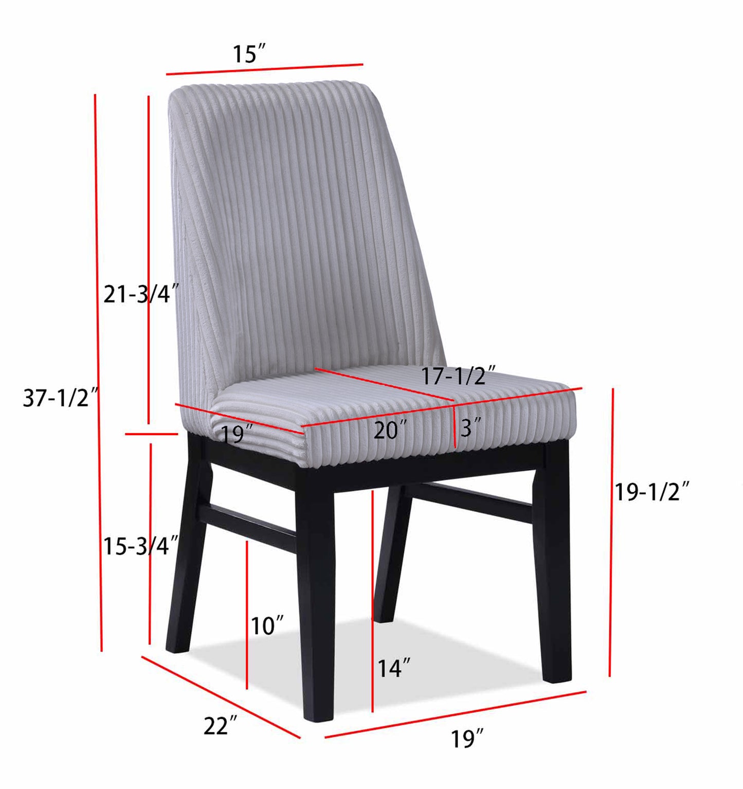 HADLEY DINING GROUP LIGHT GREY (CM)