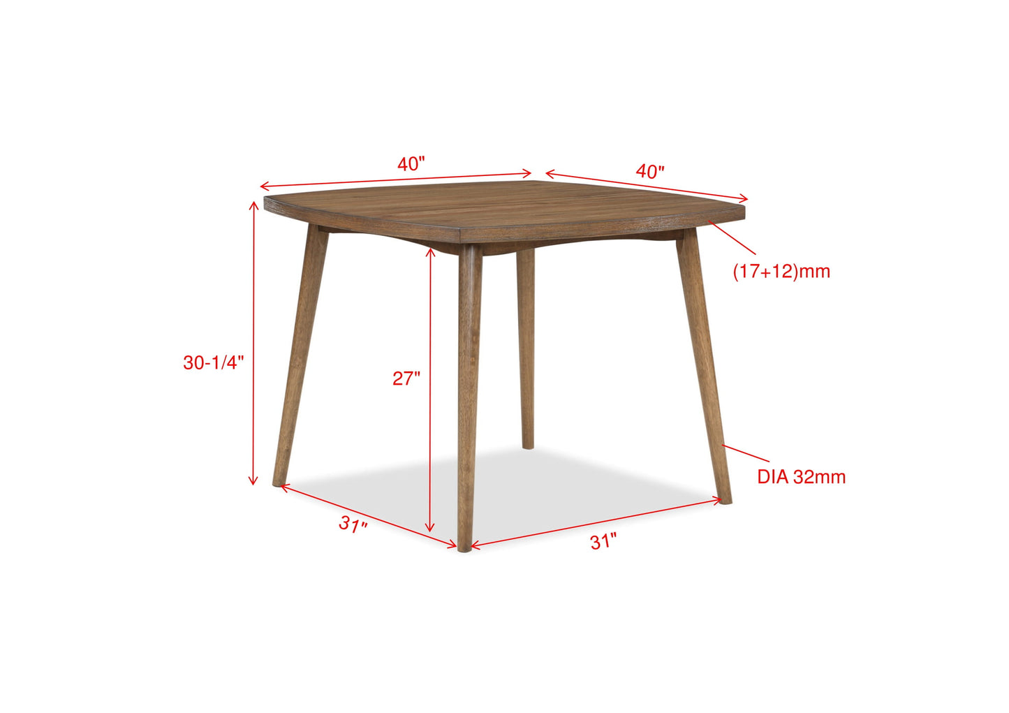 WELDON 5PC DINING GROUP (CM)